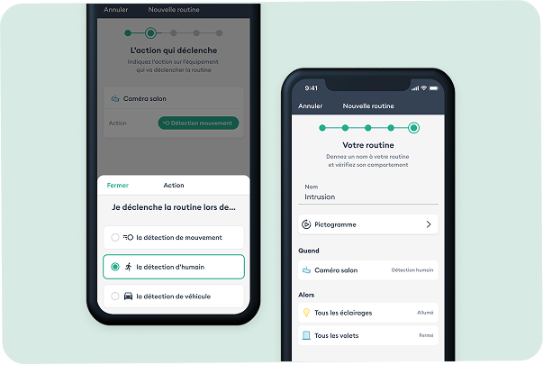 Déclenchement scénario Tycam