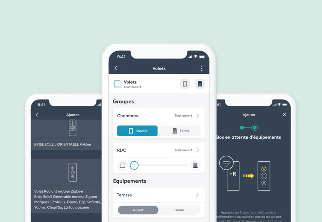 Partenaire StellaGroup : compatibilité de l'application Tydom avec Eveno et Profalux