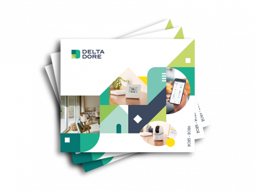 catalogue Delta Dore produits 2025 à destination des professionnels