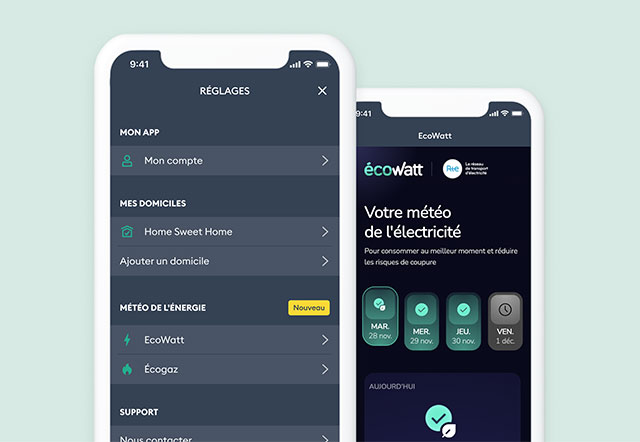 Météo de l'énergie sur Tydom