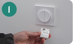 Modules eclairage volets roulant