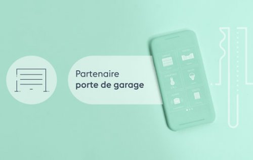 Partenaire Delta Dore pour pilotage de porte de garage avec Tydom