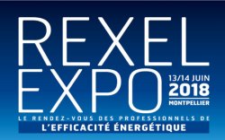 Delta Dore au salon Rexel 2018 à Montpellier.