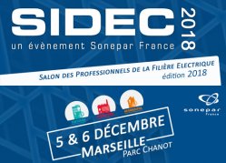 Rencontrez nous au Sidec de Marseille en décembre 2018.