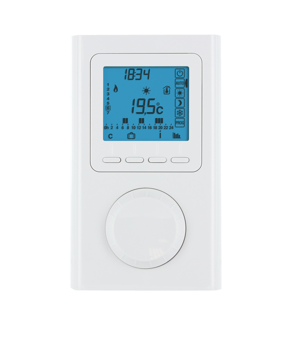 Thermostat programmable filaire simple d'utilisation Delta Dore