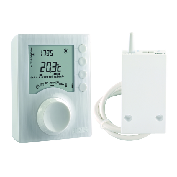 Thermostat programmable sans fil pour chaudière ou PAC Tybox 1137