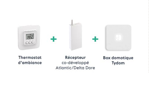 Produits Delta Dore compatible avec Atlantic