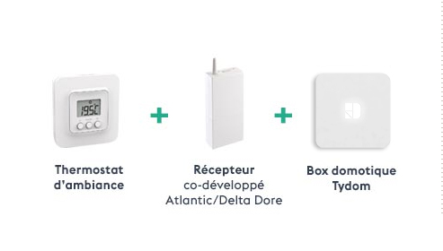 Produits Delta Dore compatible avec Atlantic