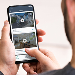 Appli alarme connectée