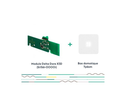 Module Delta Dore x3D pour compatibilité avec automatismes Sommer