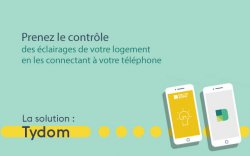 Connectez vos éclairages à votre téléphone.