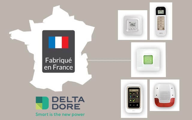 Marque française de solutions domotiques - Delta Dore