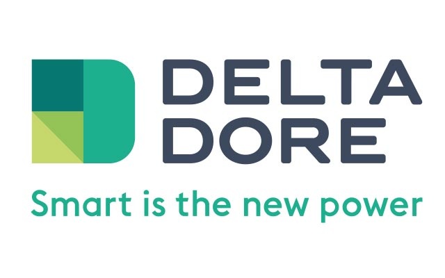 Delta Dore-logo: slim is de nieuwe kracht